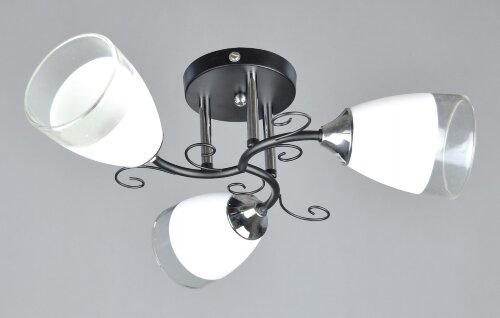 МС-XA1089/3 BK+CR (6) АКЦИЯ светильник потолочный [01097053] МС-XA1089/3 BK+CR (6) АКЦИЯ светильник потолочный