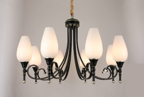 КЛ6229/8 BK (1) светильник потолочный [01091181] КЛ6229/8 BK (1) светильник потолочный