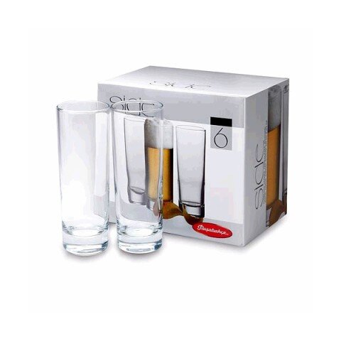 42469B (в кор.8наб.) - Набор стаканов SIDE 6шт. V= [01083532] 42469B (в кор.8наб.) - Набор стаканов SIDE 6шт. V=290мл., h=170мм (прозрачное стекло)