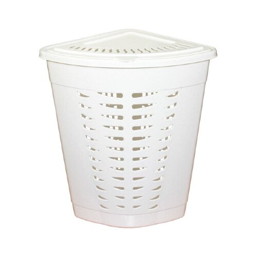 93400-РСВ (в кор.6шт.) - Корзина д/белья 45л. угло [01068204] 93400-РСВ (в кор.6шт.) - Корзина д/белья 45л. угловая (бел.) М1546