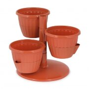 8068М (в уп.12шт.) - Горшок цветочный 0,7л. (терра [01057102]