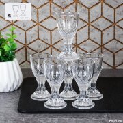 737544 (в уп.48шт.) - Рюмка 15мл. фактурная, набор [01108265]