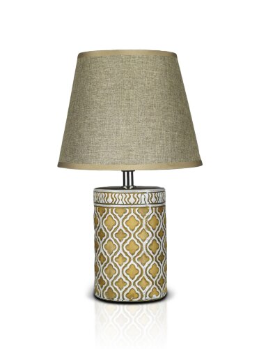 К-EA019 Ancient+Ancient shade H33см (24) светильни [01104478] К-EA019 Ancient+Ancient shade H33см (24) светильник настольный