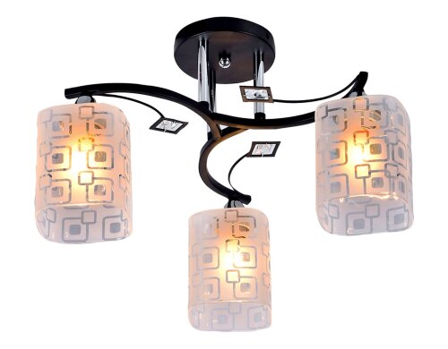 МС-XA1161/3 BK+CR (6) АКЦИЯ светильник потолочный [01097203] МС-XA1161/3 BK+CR (6) АКЦИЯ светильник потолочный