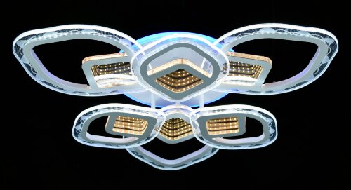 Х20409/3+3+1 WT АКЦИЯ подсветка 3000+BL LED 162W 3 [01095747] Х20409/3+3+1 WT АКЦИЯ подсветка 3000+BL LED 162W 3000K-6000K диммер (1)  светильник потолочный