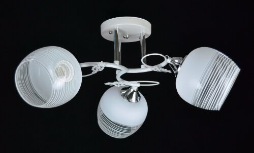 ВР-N4015/3 WT+CR (6) светильник потолочный [01098114] ВР-N4015/3 WT+CR (6) светильник потолочный