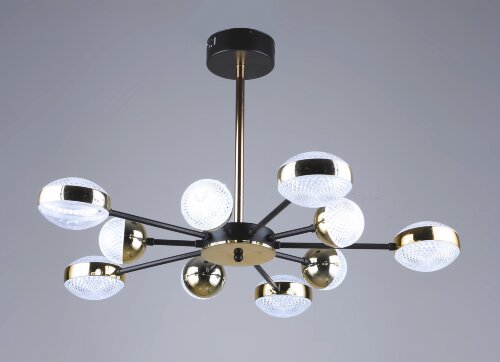 ВР-YH870/5+5 COFFEE+GD 55W 3000+6500K диммер (1) с [01105508] ВР-YH870/5+5 COFFEE+GD 55W 3000+6500K диммер (1) светильник потолочный