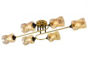 МС-XA1399B/6 BK+COPPER (4) светильник потолочный [01102746]