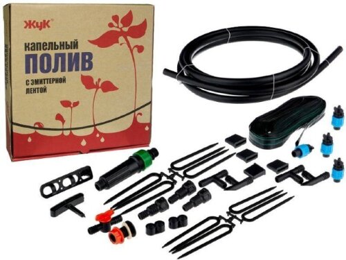 324183-РСВ (в уп.2шт.) - Капельный полив Жук с эми [01056901] 324183-РСВ (в уп.2шт.) - Капельный полив Жук с эмиттерной лентой 24м