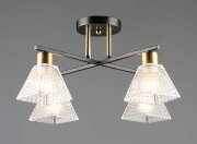 ВР-N7037/4 BK+COP D465*H240 мм (4) светильник пото [01110158]