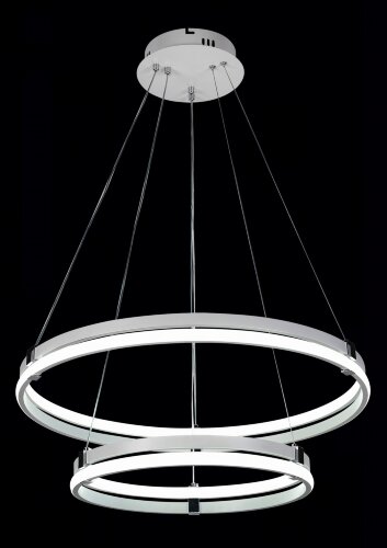 МС-DK6038/2 WH+CR Led 136W 3000K+4000K+6500K димме [01100662] МС-DK6038/2 WH+CR Led 136W 3000K+4000K+6500K диммер (1) светильник потолочный