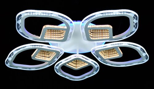 Х20409/5+1-L WT АКЦИЯ подсветка 3000+BL LED 154W 3 [01095741] Х20409/5+1-L WT АКЦИЯ подсветка 3000+BL LED 154W 3000K-6000K диммер (1) светильник потолочный