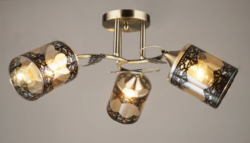 ВР-N4016/3 AB (6) светильник потолочный [01098184] ВР-N4016/3 AB (6) светильник потолочный