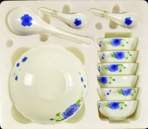 14A-18134 (в кор.6наб.) - Столовый набор 14пр.( 6 [01086014] 14A-18134 (в кор.6наб.) - Столовый набор 14пр.( 6 салатников 4.5"(115 мм) + 6 ложек 5.5"(140 мм)+ 1 салатник 8"(200 мм)+1 ложка 8.5"(215 мм.)