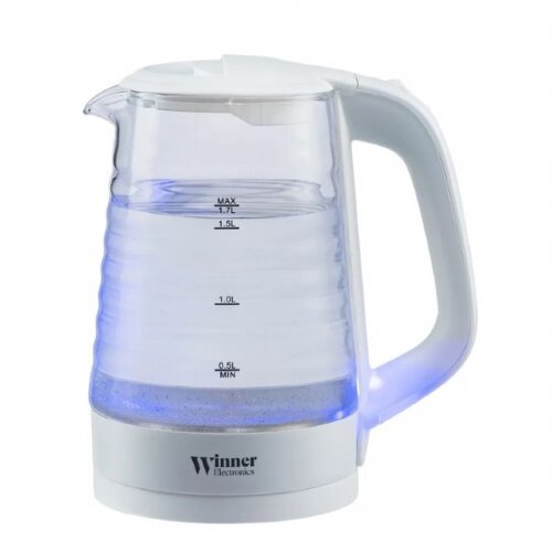 WR-141 (в уп.6шт.) - Чайник электр. стеклянный 1,7 [01109975] WR-141 (в уп.6шт.) - Чайник электр. стеклянный 1,7л, материал: стекло, пластик.