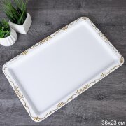 751701 (в уп.100шт.) - Поднос прямоугольный 37х24с [01111218]