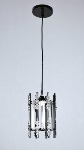 ВР-E1888/1 BK+CR D160*H800мм (10) светильник потол [01094292] ВР-E1888/1 BK+CR D160*H800мм (10) светильник потолочный