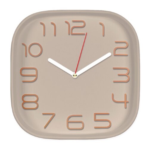 2500-003 (10) Часы настенные квадрат 25х25см, корп [01108473] 2500-003 (10) Часы настенные квадрат 25х25см, корпус бежевый, "Классика", Рубин