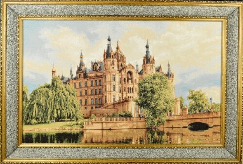 Z М/Р Замок на берегу озера (110*70) Г/Т [01085208] Z М/Р Замок на берегу озера (110*70) Г/Т