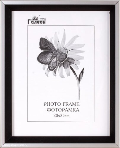 638498 (в уп.10шт.) - Фоторамка 20x25см. /2002B-01 [01095178] 638498 (в уп.10шт.) - Фоторамка 20x25см. /2002B-012C/, материал: пластик, стекло, двп.