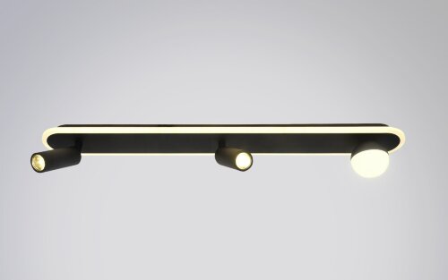 Х20650-1Q+2S-L BK LED70W 3000-4000-6000K Dimmer (1 [01104268] Х20650-1Q+2S-L BK LED70W 3000-4000-6000K Dimmer (1) светильник потолочный