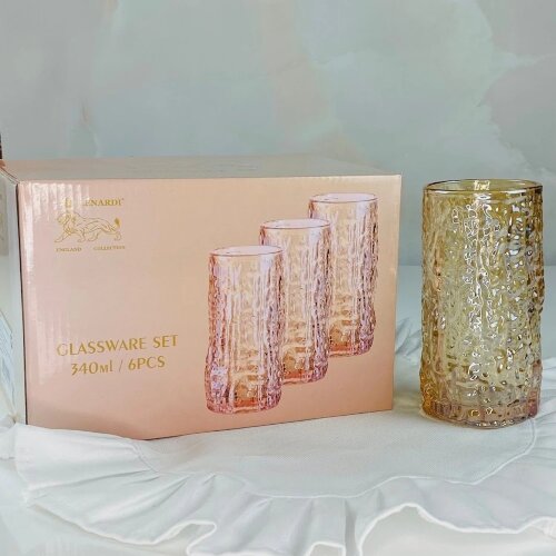 200-005 (в уп.6наб.) - Набор из 6 стаканов 340мл. [01110490] 200-005 (в уп.6наб.) - Набор из 6 стаканов 340мл. в подарочной упаковке, материал: стекло.