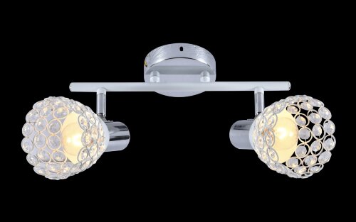 МС-DA5956/2 WH+CR (10) светильник потолочный [01096984] МС-DA5956/2 WH+CR (10) светильник потолочный