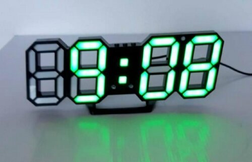 6609-X черн-зел 4 BL (в кор. 1 шт ) Будильник сете [01099595] 6609-X черн-зел 4 BL (в кор. 1 шт ) Будильник сетевой Космос. Светодиодные цифровые часы. Корпус: пластик. Размер: 235*95*30 мм Вес: 248 грамм. Цифры отображают: время, дату, температуру и есть функция будильника. Диапазон температур: 0-50С. Есть функция автоматического затемнения яркости экрана. Есть 4 кнопки для настроек : SET. UP. DOWN. RESET. В инструкции на русском языке функции подробно описаны. Есть 3 режима работы кнопки ALL: AL1 ( без будильника) AL2 ( беззвучный режим) AL3 ( со звуковым сигналом). Поддержка часового формата 12/24 часа. Электропитание: адаптер DC5V и батарейка CR2032 для сохранения памяти привременном отключении. Способы установки: установка на твёрдой поверхности(стол) или путём подвешивания на стену. В комплекте имеется инструкция на русском языке.