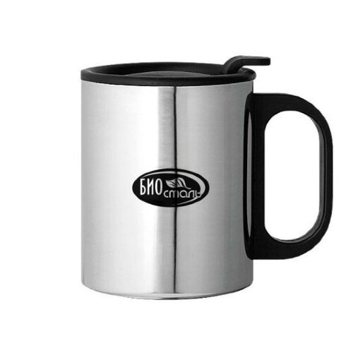 450B-NM (в кор.48шт.) - Кружка с пласт.руч. 450мл. [01047036] 450B-NM (в кор.48шт.) - Кружка с пласт.руч. 450мл. "BIOSTAL"