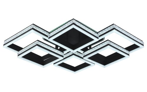 МС-DK6000B/6 GRAPHITE (RGB) Led 238W+6W 3000K+4000 [01100682] МС-DK6000B/6 GRAPHITE (RGB) Led 238W+6W 3000K+4000K+6500K диммер (1) светильник потолочный