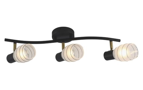 МС-DA5976/3 BK+GD (6) светильник потолочный [01101682] МС-DA5976/3 BK+GD (6) светильник потолочный