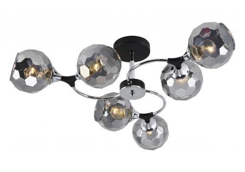 МС-XA1361/6 BK+CR (4) светильник потолочный [01102419] МС-XA1361/6 BK+CR (4) светильник потолочный