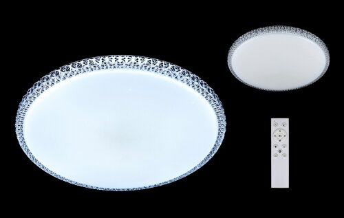 1199574 "МИСТЕРИЯ" 100Вт НББД-RC-Р-2 (490*70, осно [01110906] 1199574 "МИСТЕРИЯ" 100Вт НББД-RC-Р-2 (490*70, основание 450 мм) с ИК ДУ TANGO РОССИЯ ЦВЕТНАЯ УПАКОВКА, Светильник LED настенно-потолочный