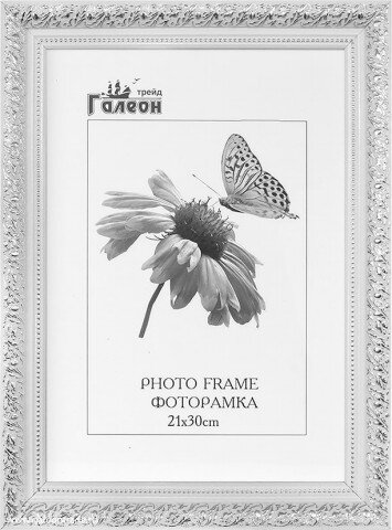 633851 (в уп.10шт.) - Фоторамка 21x30см. / 10057-5 [01104048] 633851 (в уп.10шт.) - Фоторамка 21x30см. / 10057-5 /, материал: пластик, стекло,  двп.