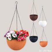 753943 (в уп.40шт.) - Кашпо подвесное 5л, 26х16см, [01111571]