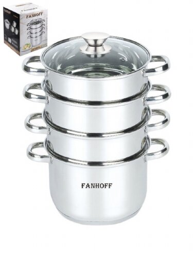 FH-600-24/4 (в уп.4шт.) - Пароварка V-5,5л. из 4-х [01105107] FH-600-24/4 (в уп.4шт.) - Пароварка V-5,5л. из 4-х шт.