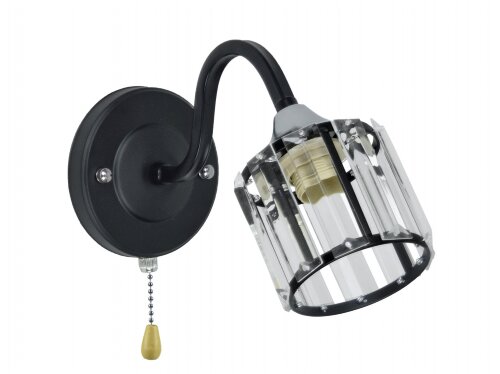 ВР-N3987/1W BK+CR (20) светильник настенный [01098069] ВР-N3987/1W BK+CR (20) светильник настенный