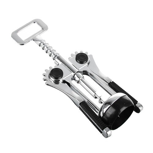 415042-РСВ (в уп.1шт.) - Штопор рычажный VETTA на [01111521] 415042-РСВ (в уп.1шт.) - Штопор рычажный VETTA на блистере 18х5,5см, нержавеющая сталь (882-286)