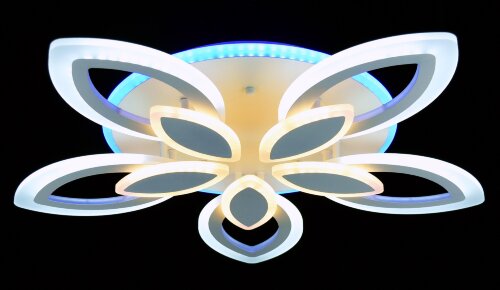 АР55532/5 WT RGB-WT+Blue Led 110W*2 3200K+6500K Ди [01097755] АР55532/5 WT RGB-WT+Blue Led 110W*2 3200K+6500K Диммер (1) светильник потолочный