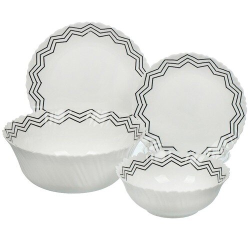 491370-РСВ ( в упак 2 шт.) Вэнсдей Сервиз столовый [01104744] 491370-РСВ ( в упак 2 шт.) Вэнсдей Сервиз столовый стеклокерамика 19 пред.на 6 персон ,Daniks., BYS019004-T132 (448713)