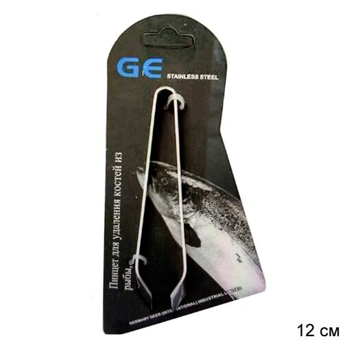 690770 (в уп.2420шт.) - Щипцы для удаления костей [01106354] 690770 (в уп.2420шт.) - Щипцы для удаления костей из рыбы 12см. / GRY-456 /, материал: металл.