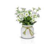 Цветочная композиция Ромашки, размер: высота 25 см [01102066]