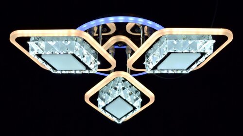 МС-LI8403/3A CR(RGB) Led 102W+7W 3000K+4000K+6500K [01094990] МС-LI8403/3A CR(RGB) Led 102W+7W 3000K+4000K+6500K диммер (1) светильник потолочный