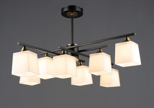 ВР-N6668/8 BK+COP D770*H400мм (2) светильник потол [01109694] ВР-N6668/8 BK+COP D770*H400мм (2) светильник потолочный