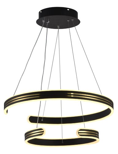 МС-DK6039/2 BK+GOLD Led 115W 3000K+4000K+6500K дим [01100154] МС-DK6039/2 BK+GOLD Led 115W 3000K+4000K+6500K диммер (1) светильник потолочный