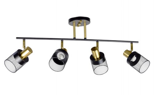 ВР-N6239/4 BK+COP L830*W220*H230 мм (4) светильник [01110240] ВР-N6239/4 BK+COP L830*W220*H230 мм (4) светильник потолочный