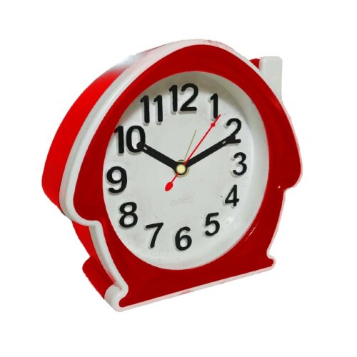 В6-001 (в кор.40шт) - Будильник кварц, корпус крас [01087294] В6-001 (в кор.40шт) - Будильник кварц, корпус красный "Классика" "Рубин", размер: 11,7х10,5х4,5см, материал: пластик, стекло,металл, механизм с дискретным ходом.