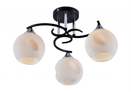 МС-XA1246B/3 BK+CR (6) светильник потолочный [01102914] МС-XA1246B/3 BK+CR (6) светильник потолочный