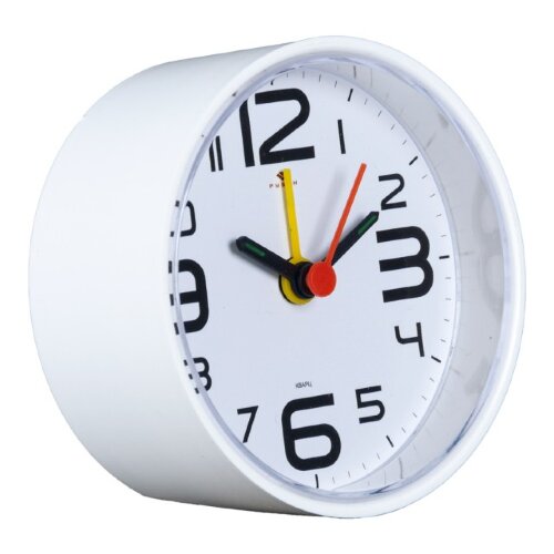 В7-001W (40) Будильник кварц, корпус белый "Класси [01109373] В7-001W (40) Будильник кварц, корпус белый "Классика" "Рубин"