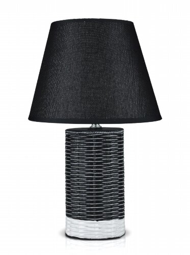 В-HS8203 Grey+Black абажур, размер: 250*250*390мм [01103961] В-HS8203 Grey+Black абажур, размер: 250*250*390мм (12) светильник настольный